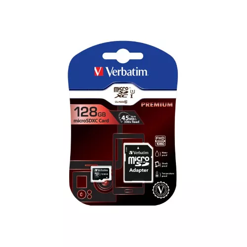 MEMORYCARD VERBATIM microSDXC 128GB CL10