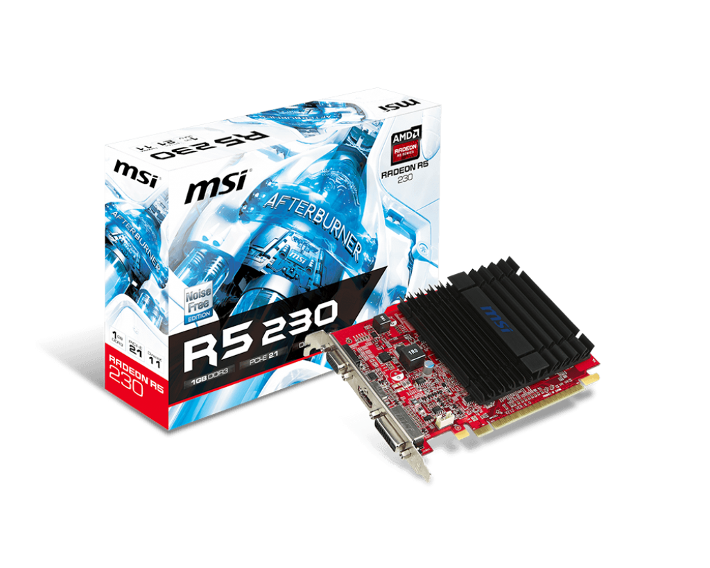 VD MSI AMD RADEON R5 230 1GB LP SILENT