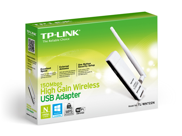 SK RET WiFi TP-LINK TL-WN722N USB 150Mbs