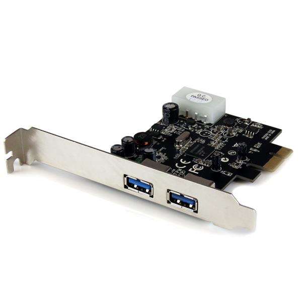 CTRL PCIe USB 3.0 2 PORTE LP