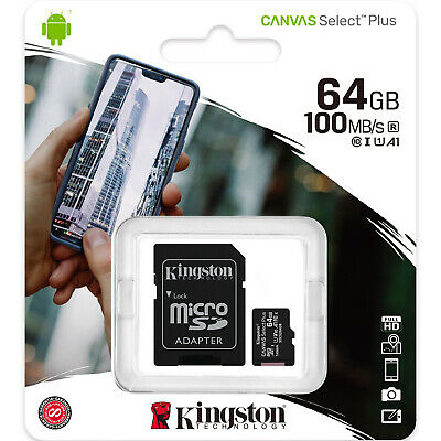 MEMORY CARD KINGSTON microSD 64GB U1 A1