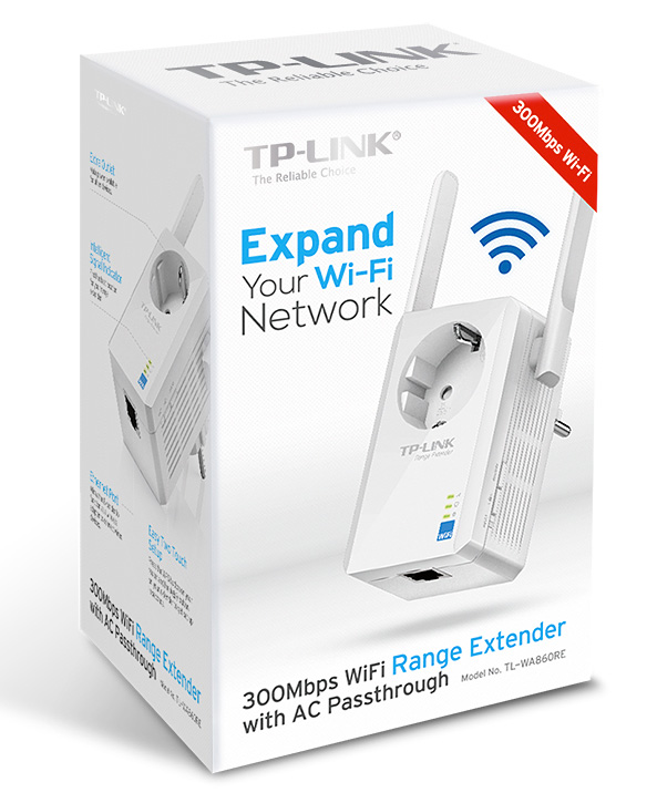 TP-LINK RANGE EXT.WiFi TL-WA860RE 300Mbs