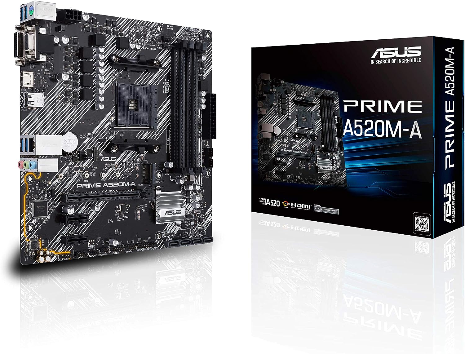 MB ASUS PRIME A520M-A II DDR4 AM4