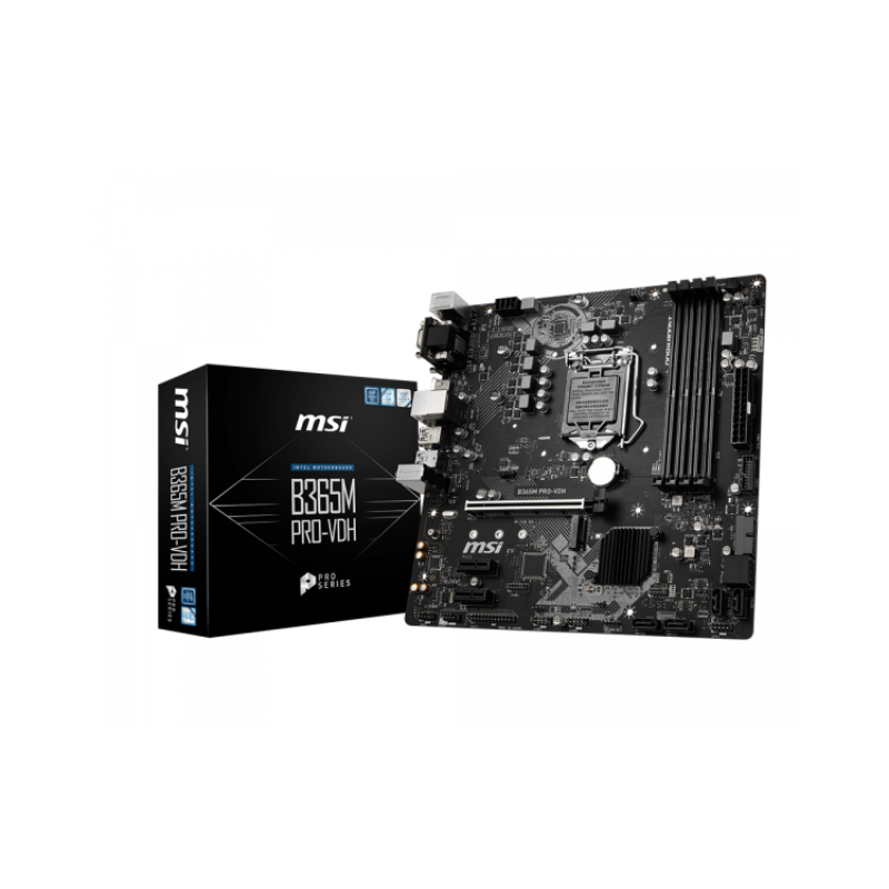 MB MSI B365M PRO-VDH DD4 USB3 M.2 M.ATX