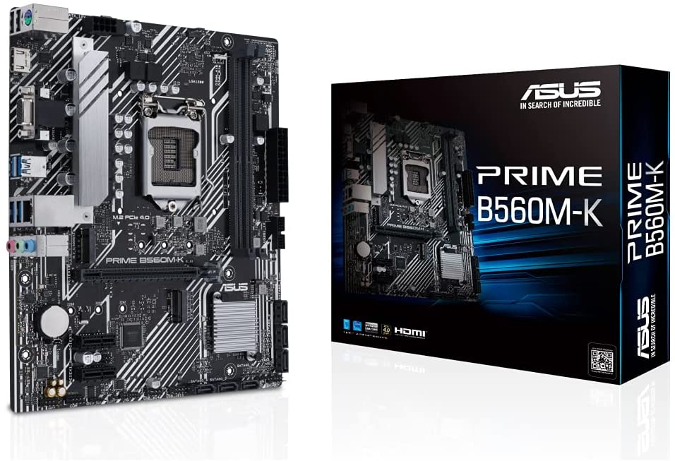 ASUS B560M-K RGB USB3.2 M.2 DDR4  uATX