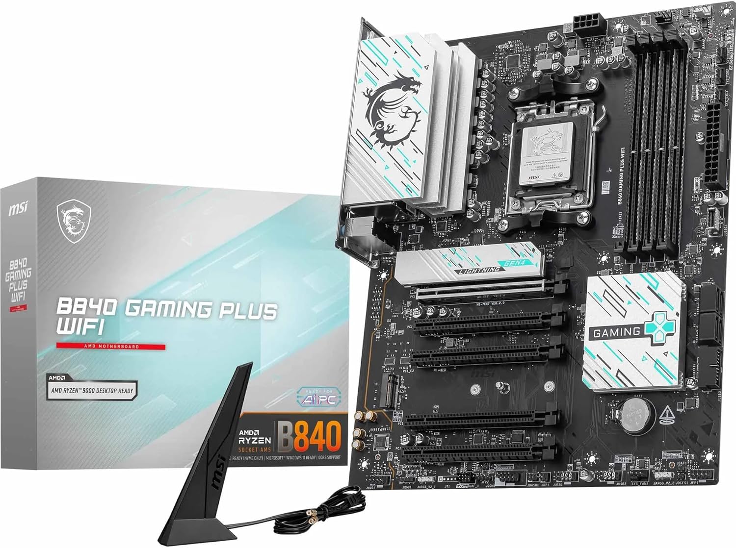 MSI B840 GAMING PLUS WI-FI AMD RYZEN DDR5