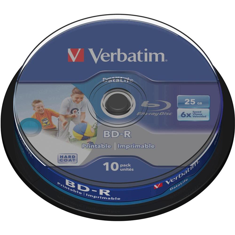 BLURAY VERBATIM BD-R 25Gb 10PZ