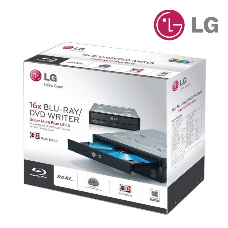 LG BLU-RAY WRITER BH16NS55 SATA NERO RET