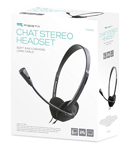 CUFFIA FIESTA CHAT STEREO CON MICROFONO