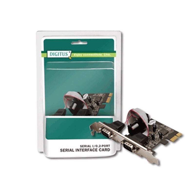 CTRL DIGITUS PCIe SERIALE 2 PORTE RS232