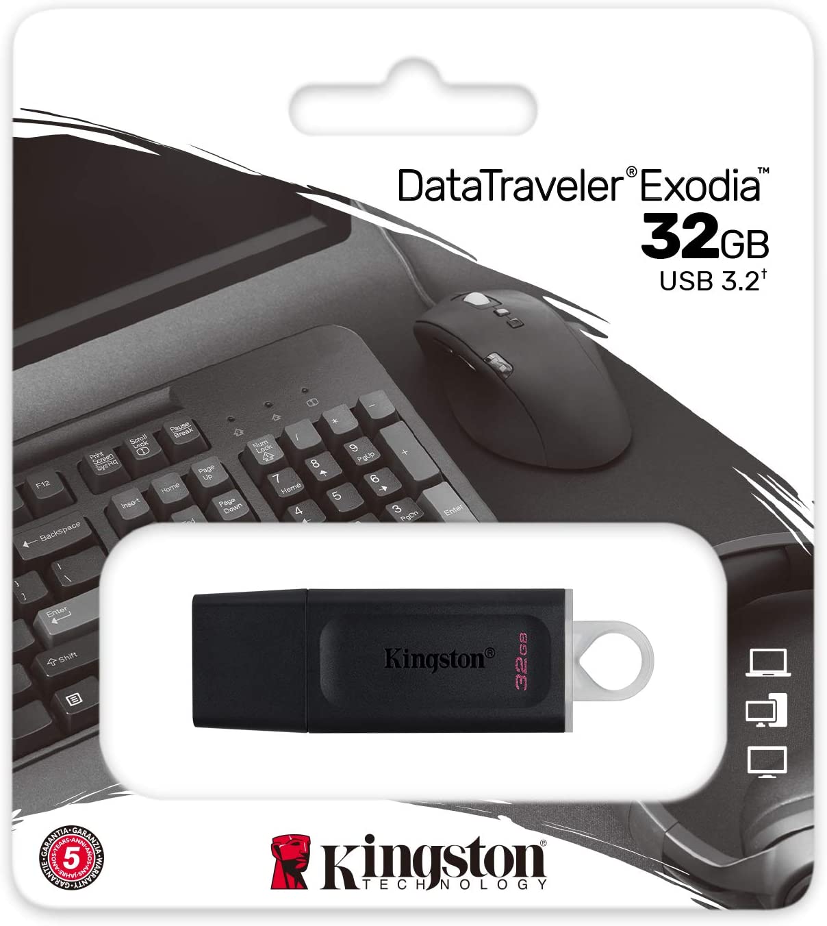 PENDRIVE KINGSTON EXODIA DTX 32GB 3.2