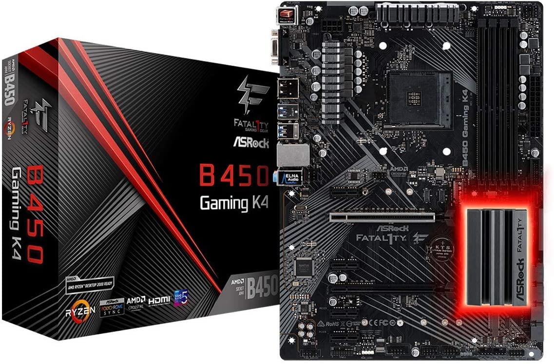 MB ASROCK FATAL1TY B450 GAMING K4 ATX