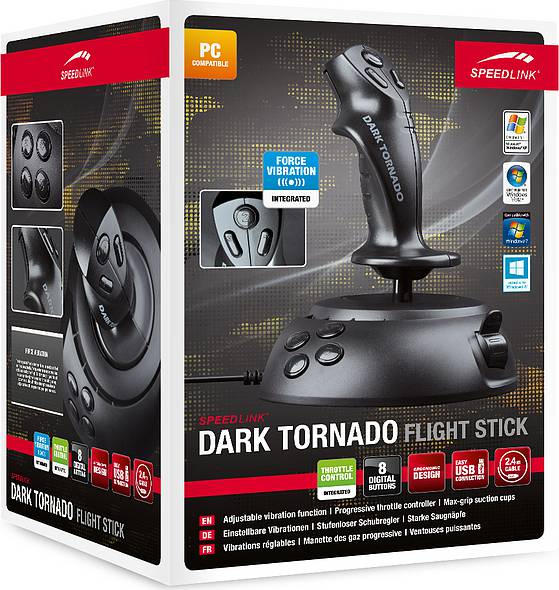 JOYSTICK SPEED-LINK DARK TORNADO FLIGHT 