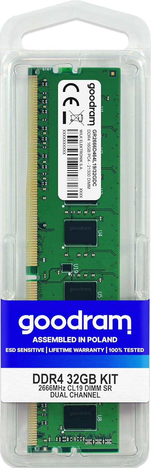 RAM GOODRAM 32GB PC4  DDR4 2666MHz