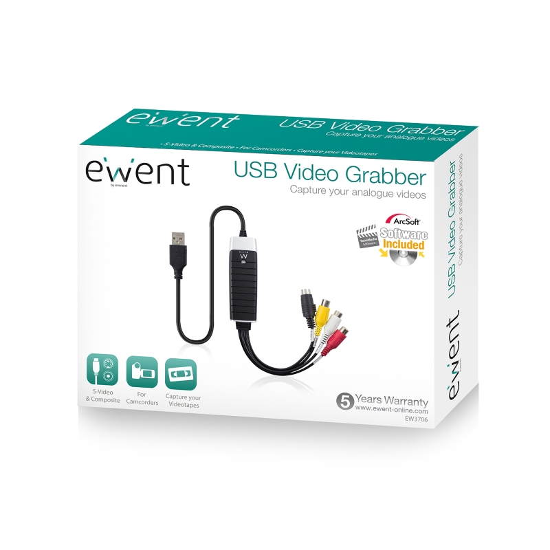 VIDEO GRABBER USB2.0 EWENT EW3707
