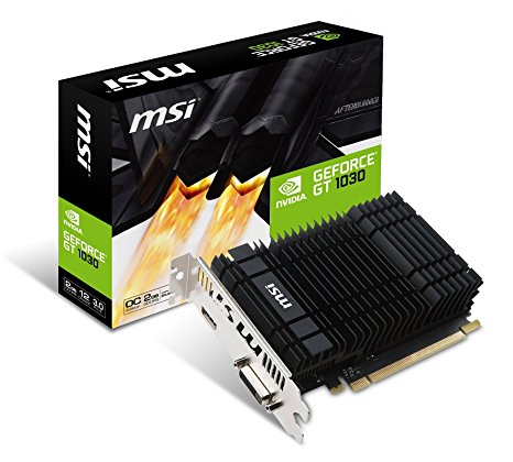 MSI GEFORCE GT1030 2GB OC GDDR5 SILENT