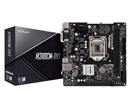 ASROCK H310CM-DVS USB3.1 socket 1151 microATX