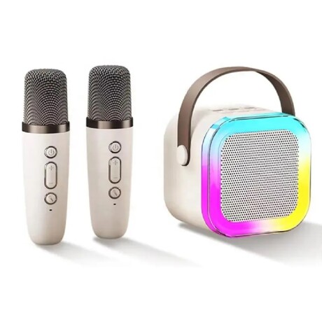 MINI KIT KARAOKE CASSA + MIC LED RGB