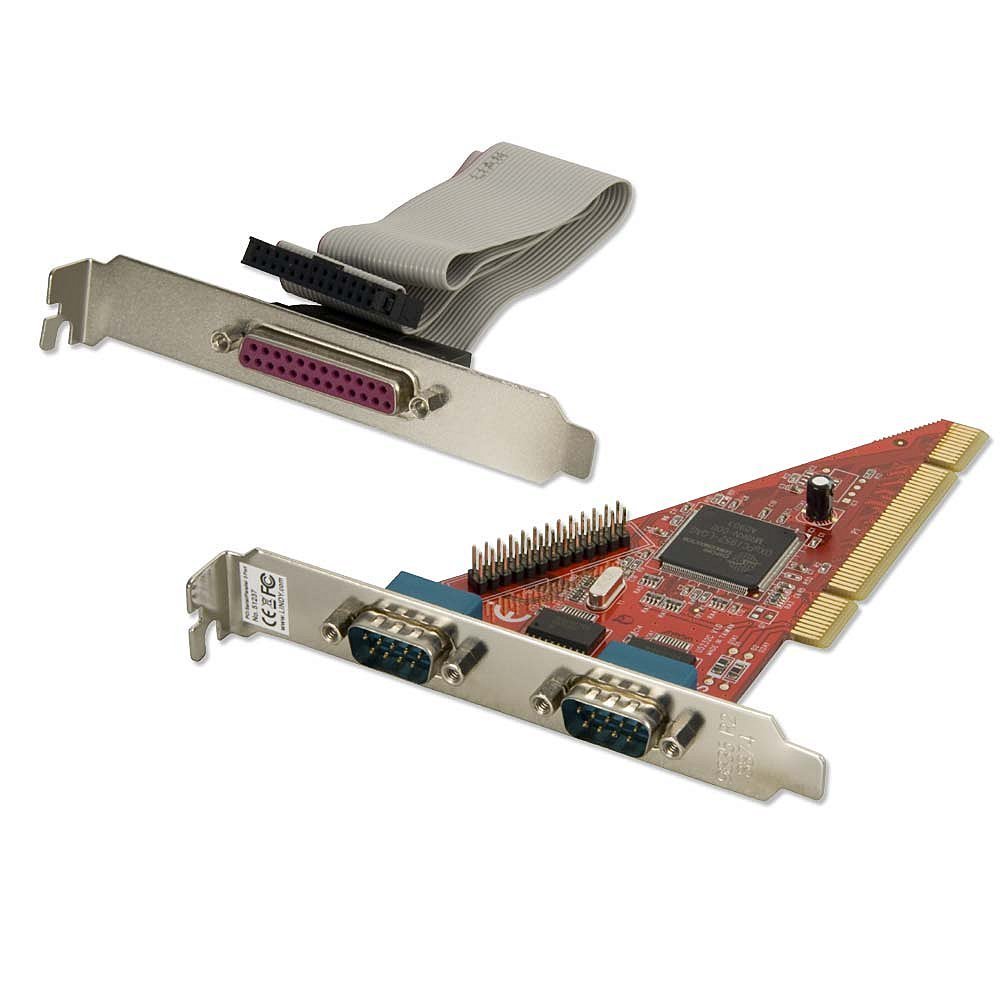 SCHEDA PCI SERIALE 2P + PARALLELA 1P