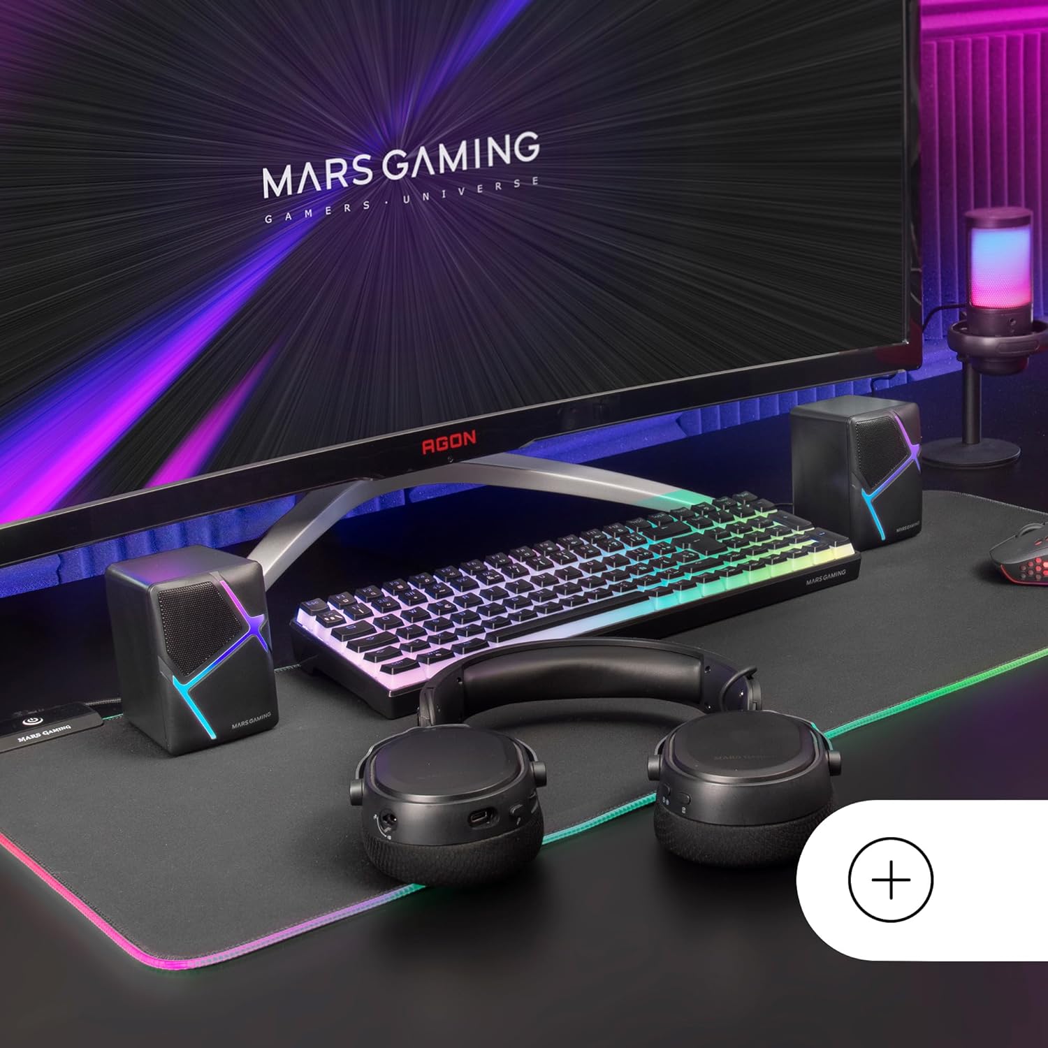 ALTOPARLANTE MARSGAMING MS-H 10W USB