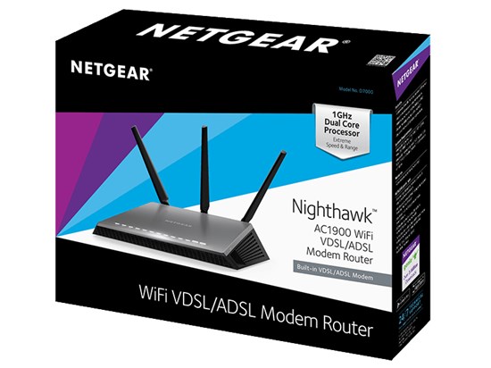 MODEM/ROUT.V-ADSL2+ NETGEAR D7000 AC1900