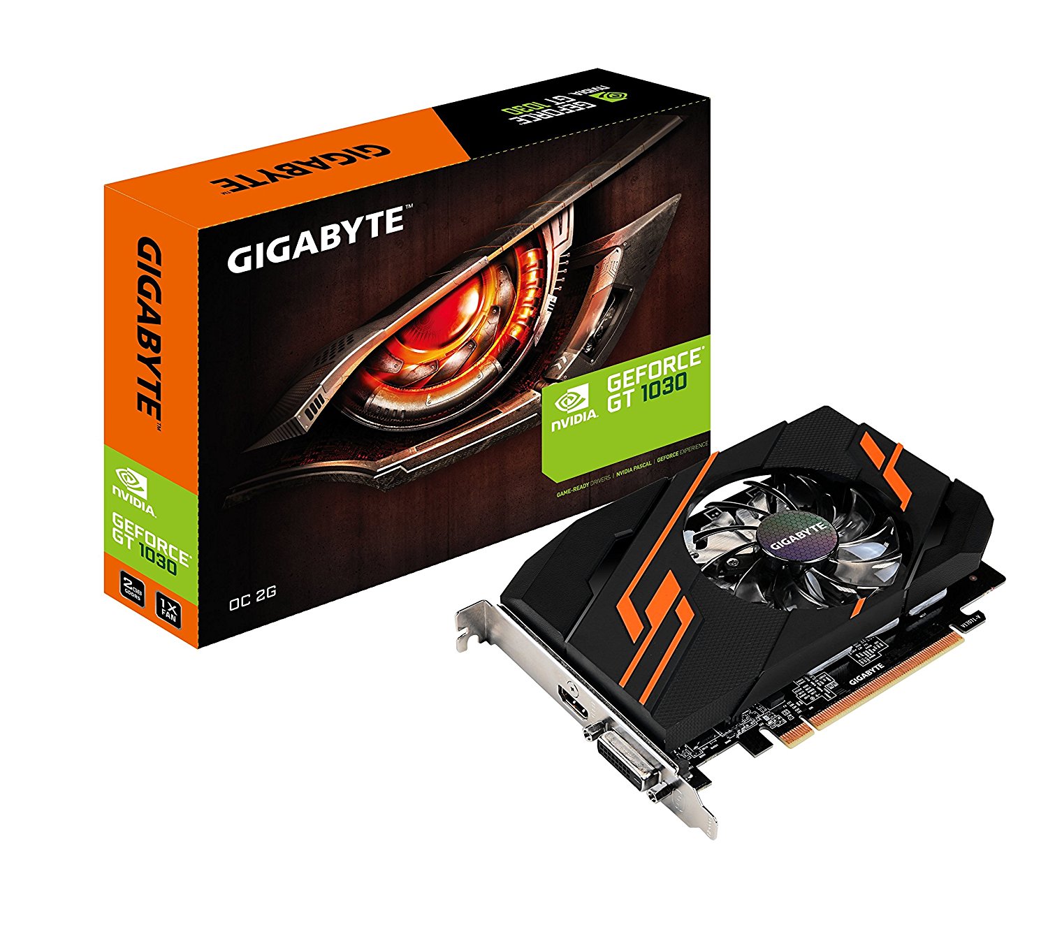 VD GEFORGE GIGABYTE NVIDIA GT 1030 OC 2GB GDDR5