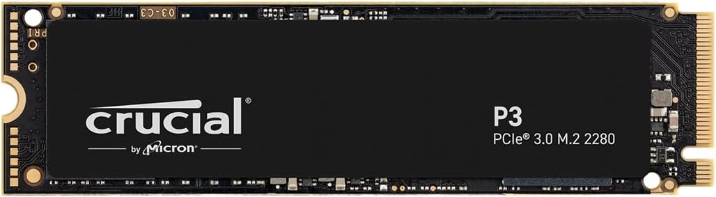 SSD P3 CRUCIAL 2TB NVMe PCIe GEN3