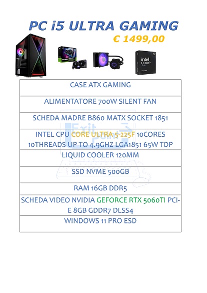 PC I5 ULTRA GAMING