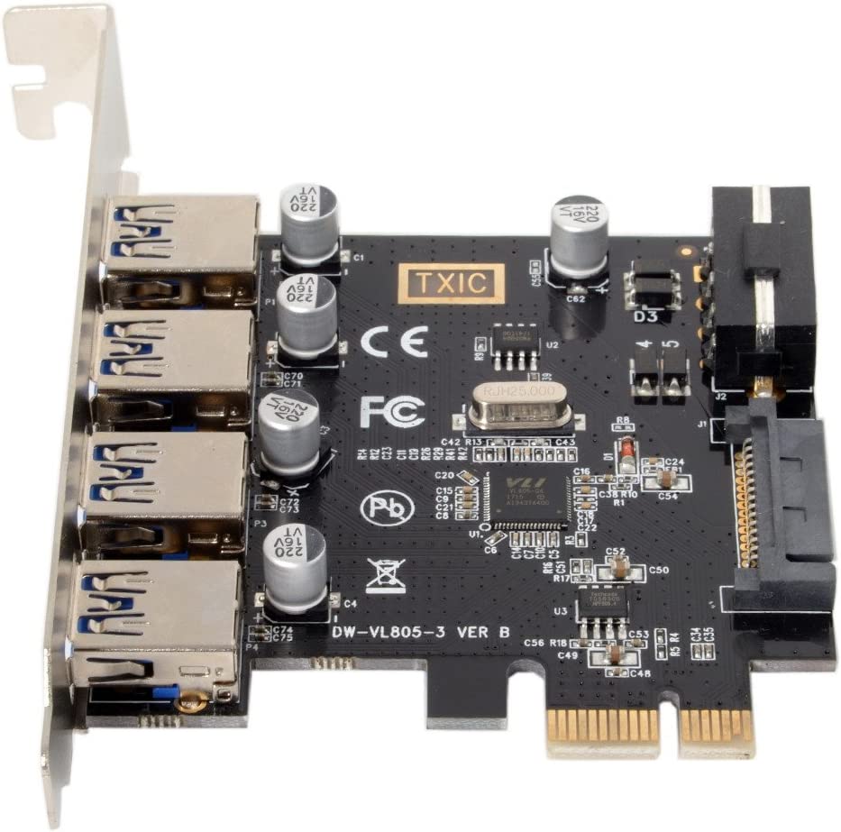 ADATTATORE HUB PCI EX 4 PORTE 