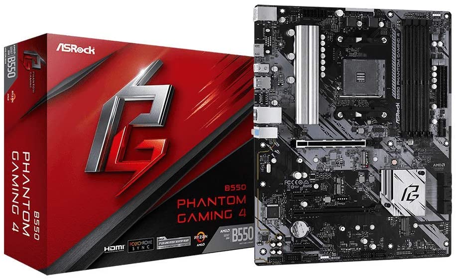 MB ASROCK B550 PHANTOM GAMING  AM4  uATX