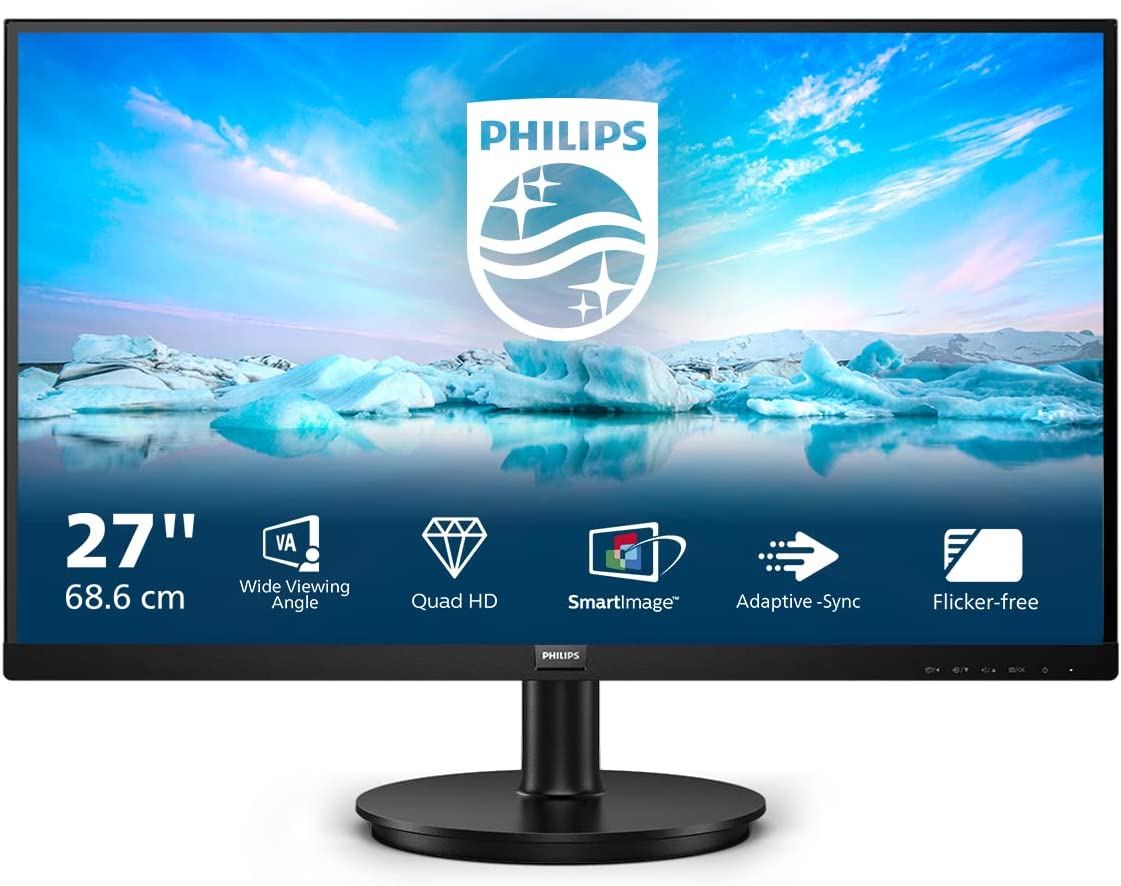 MONITOR PHILIPS 275V8LA QHD 2K 75HZ HDMI D.PORT