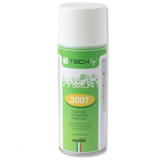 PULITORE MULTIUSO SCHIUMOSO TECHLY 400ML