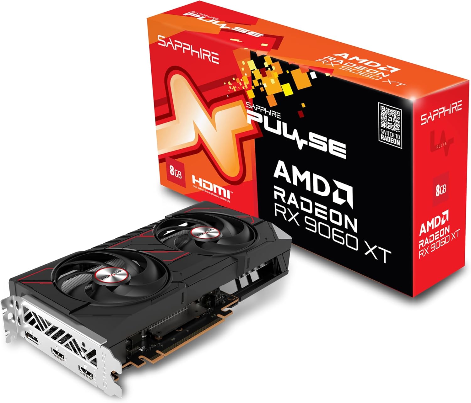 VD SAPPHIRE PULSE AMD RADEON RX 9060 XT 8GB