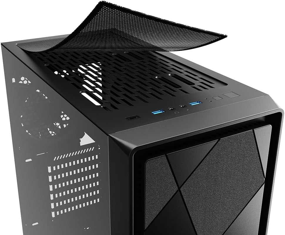 SHARKOON VS8 RGB NERO  FINESTRA