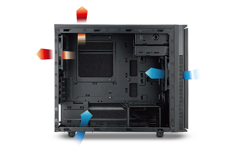 BOX COOLER MASTER SILENCIO 352 uATX