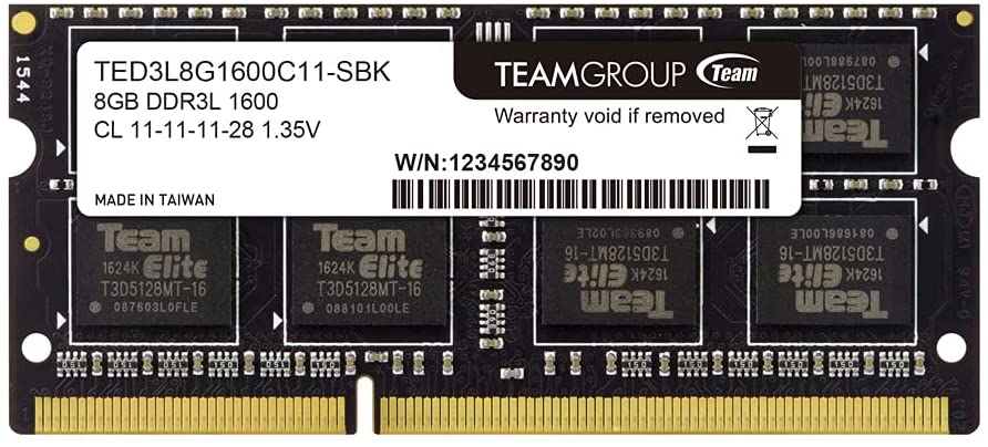 MEM TEAMGROUP 8GB PC1600 DDR III NOTEBOOK