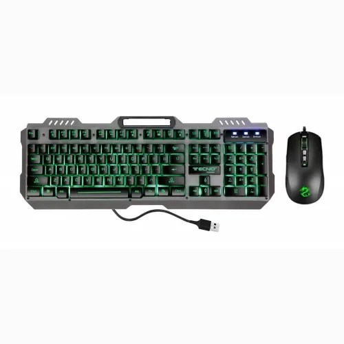 TECNO TASTIERA GAMING TC-BG2006 USB + MOUSE 