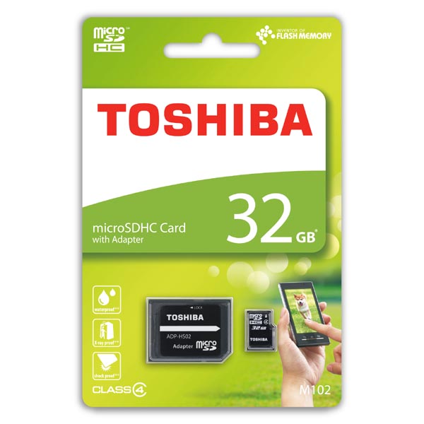 MEMORY CARD TOSHIBA M102 microSDHC 32GB CL10