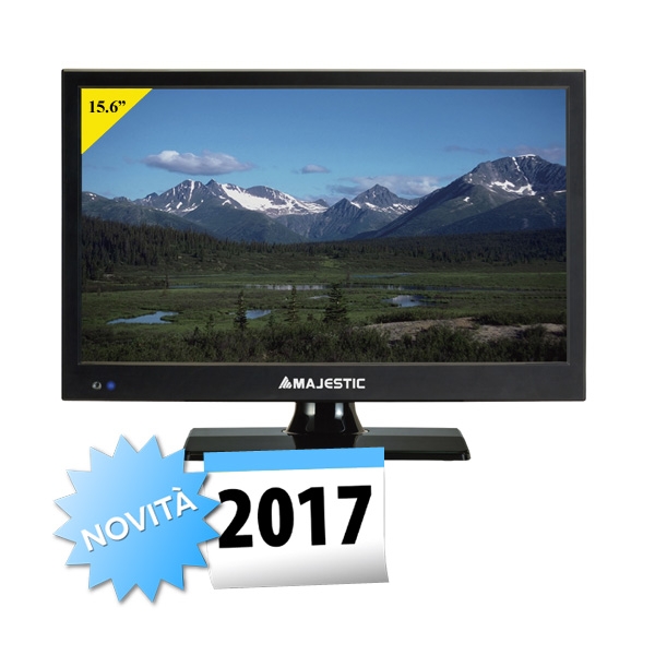 MAJESTIC TV 15.6 DVBT2 CAMPER 12V HDMI 