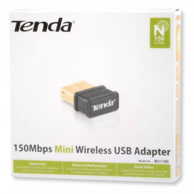 TENDA WI-FI NANO DONGLE USB 150M W311MI