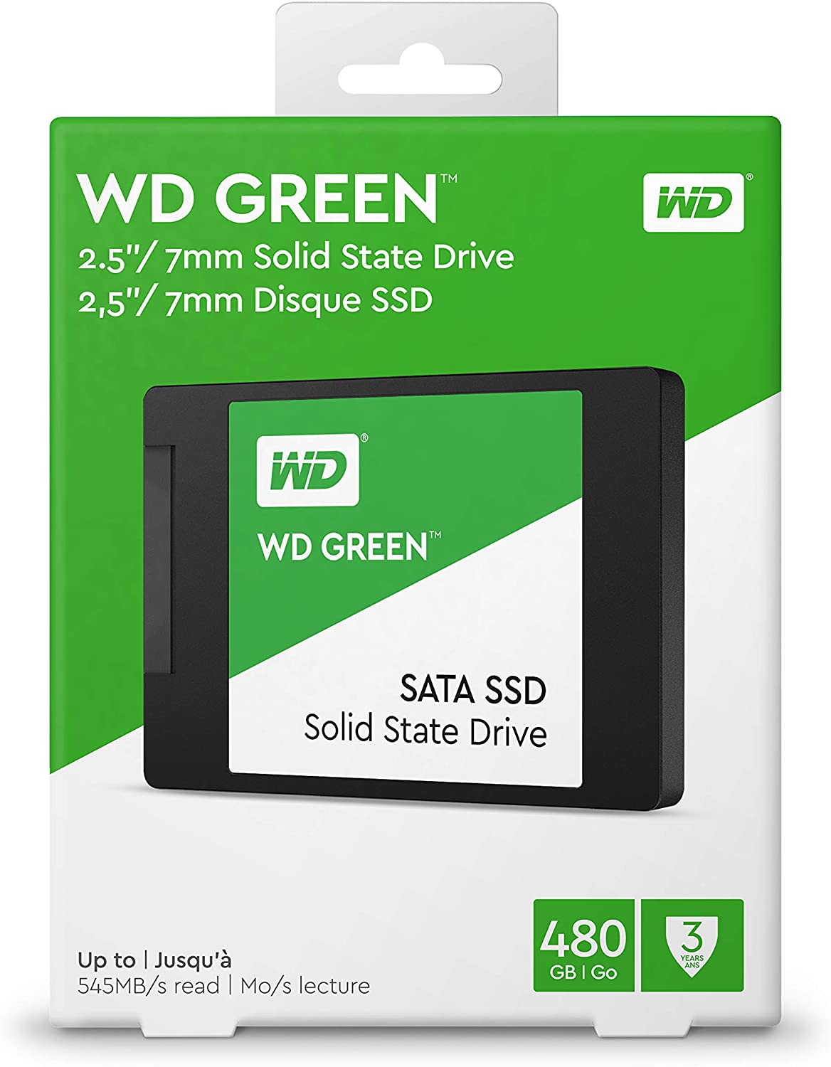 SSD W.DIGITAL GREEN SATA 480GB