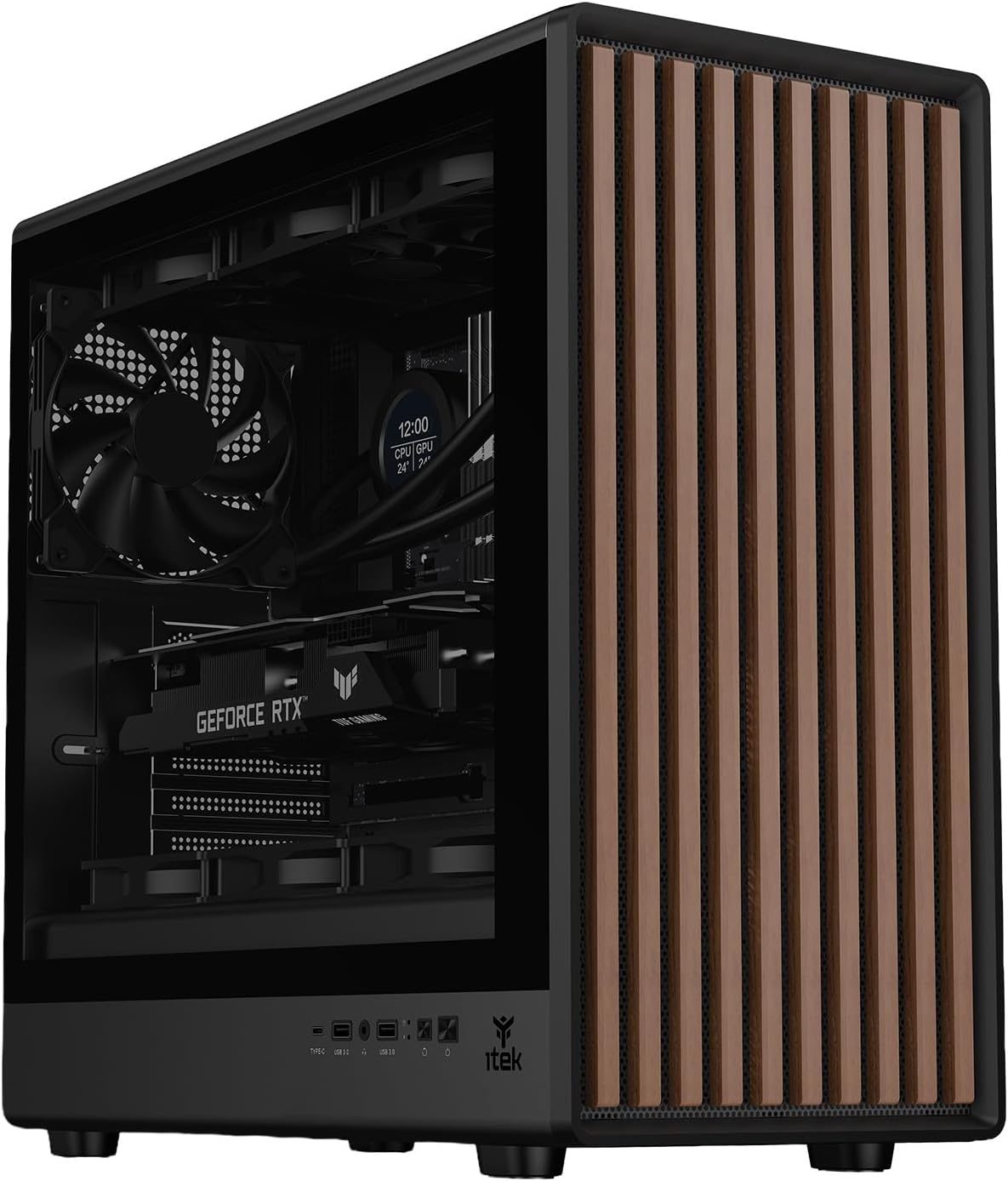 BOX WOODY W2B GAMING LEGNO ATX  