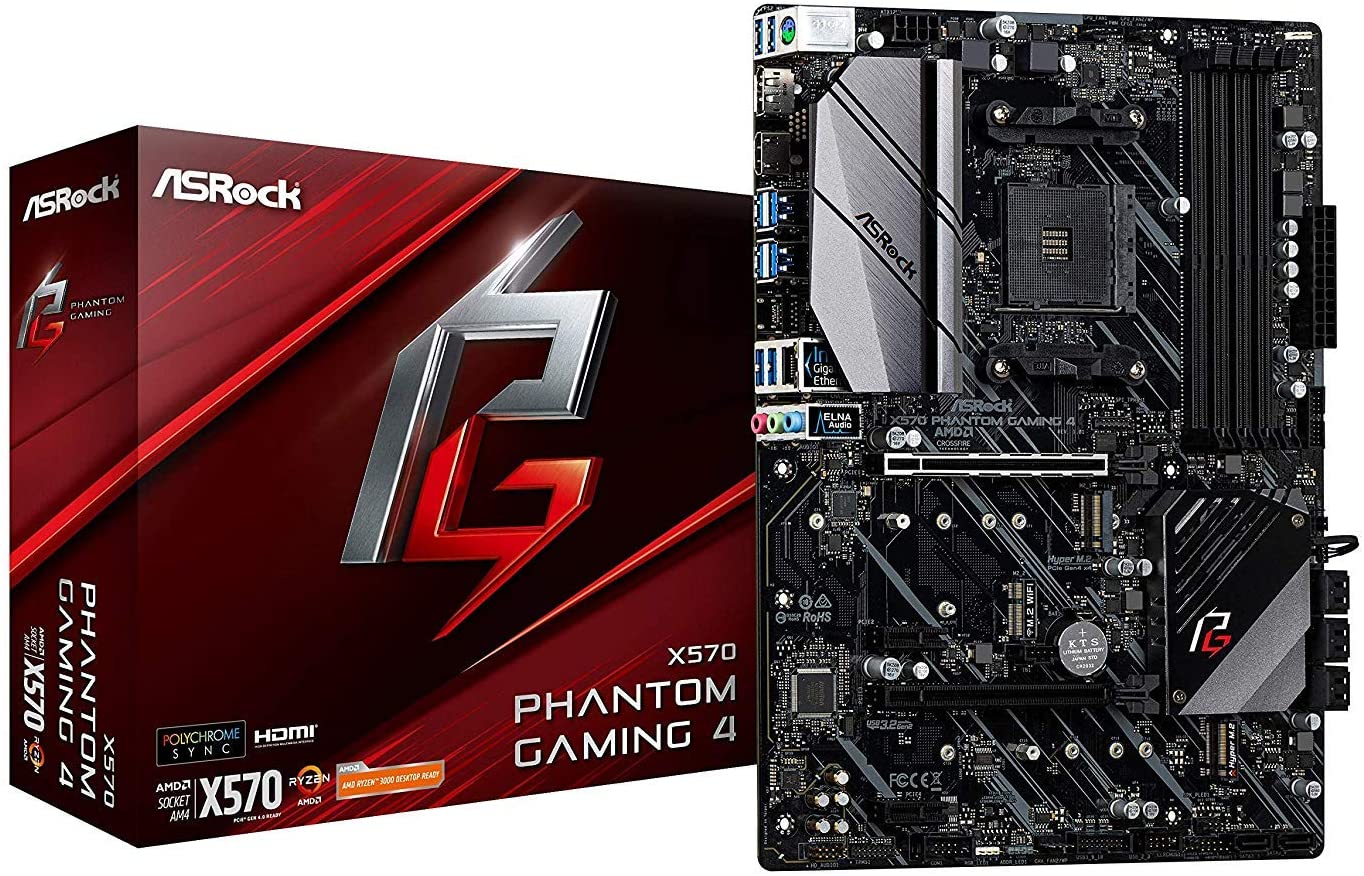 AS ROCK X570 PHANTOM GAMING 4 ATX AM4