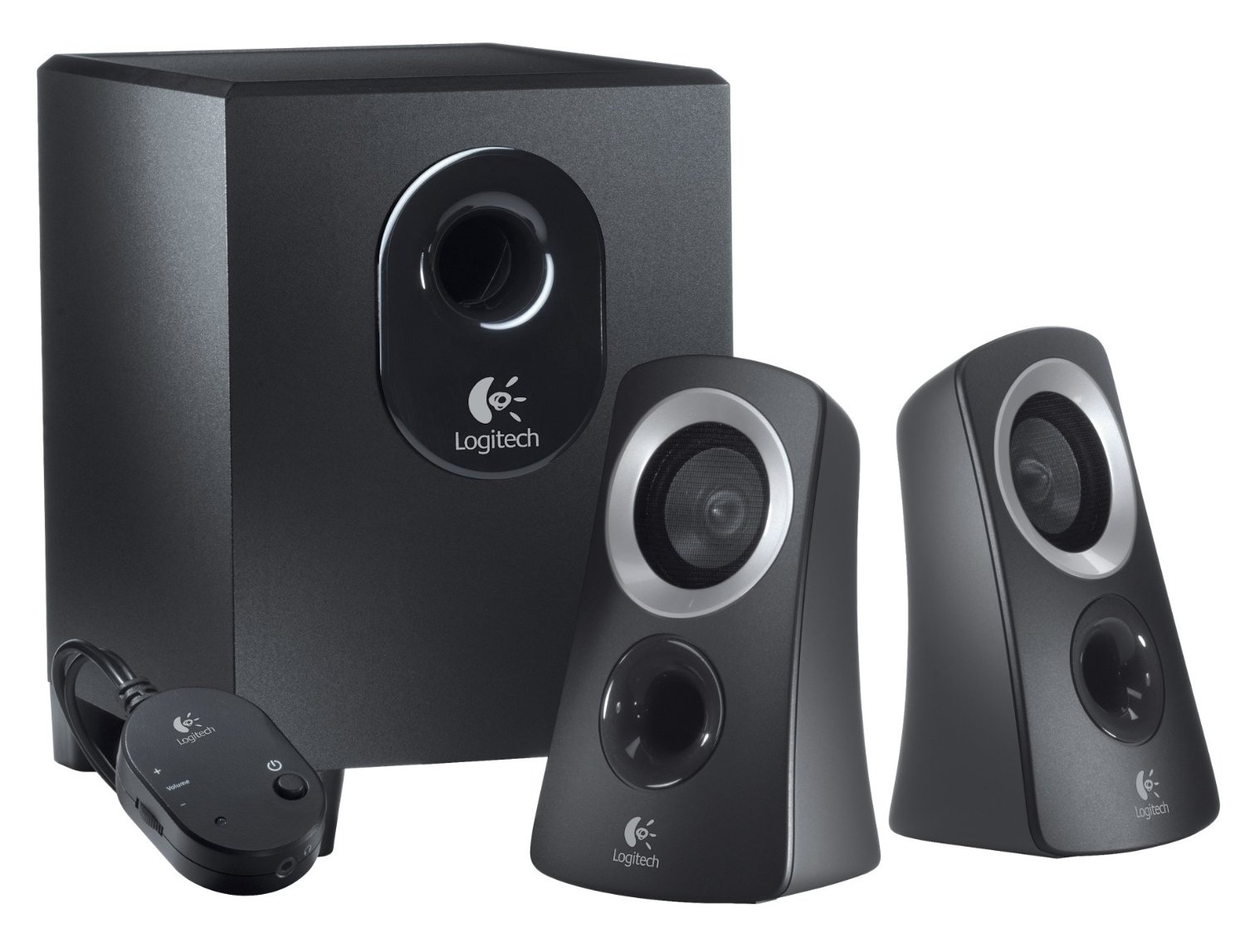 SPEAKER LOGITECH Z313  2.1  25WATT BLACK