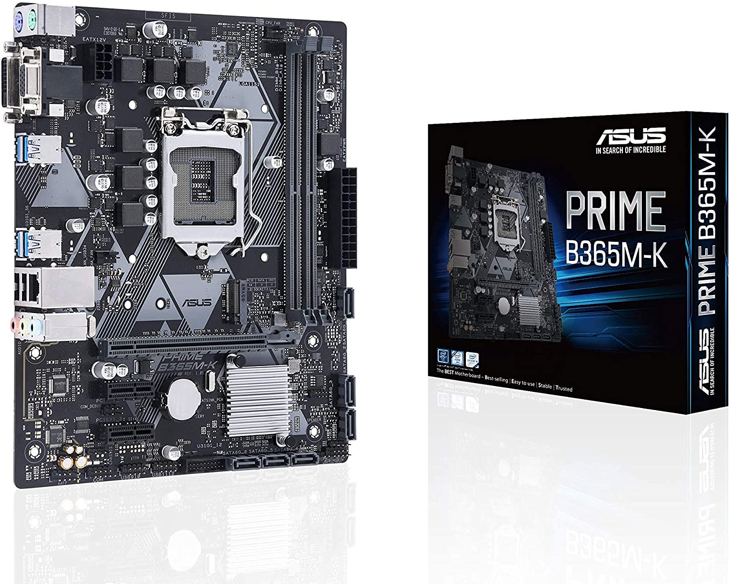 MB ASUS B365M-K PRIME DDR4 M.2  1151v2