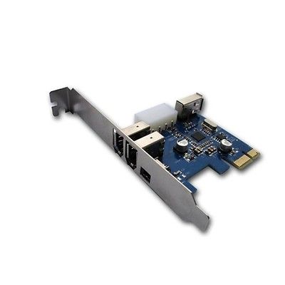 CTRL PCIe FIREWIRE 1394a 3 PORTE +1