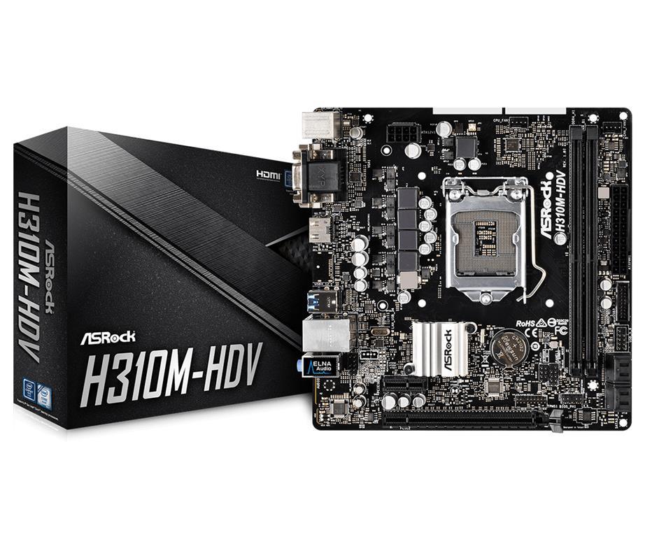 MB ASROCK H310CM-HDV socket 1151 m.ATX