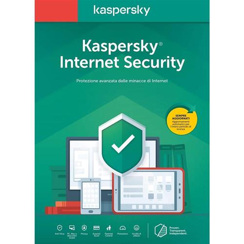 SW KASPERSKY INTERNET SECURITY  1PC