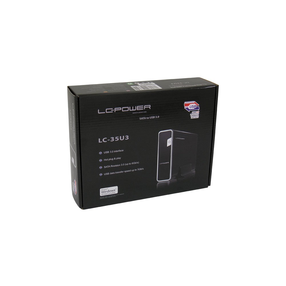 BOX 3.5 USB3.0 SATA LC-POWER LC-35U3