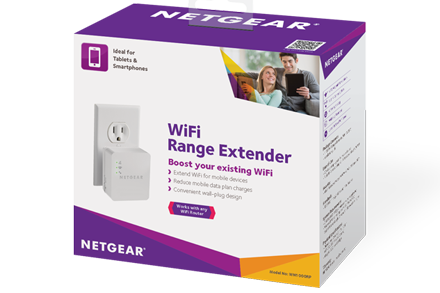 NETGEAR RANGE EXT. WN1000RP WiFi-N 